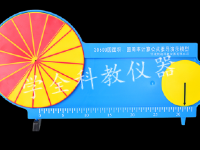 圓面積、圓周率計算公式推導(dǎo)演示模型