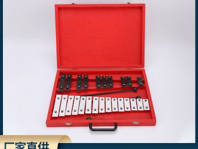 25音鋁板琴奧爾夫樂(lè)器 兒童木質(zhì)盒裝幼教寓教于樂(lè)打擊樂(lè)器手敲琴